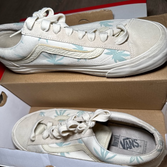 Vans White and Blue Sneakers modernica x style 36 LX Palm leaf - Picture 6 of 6
